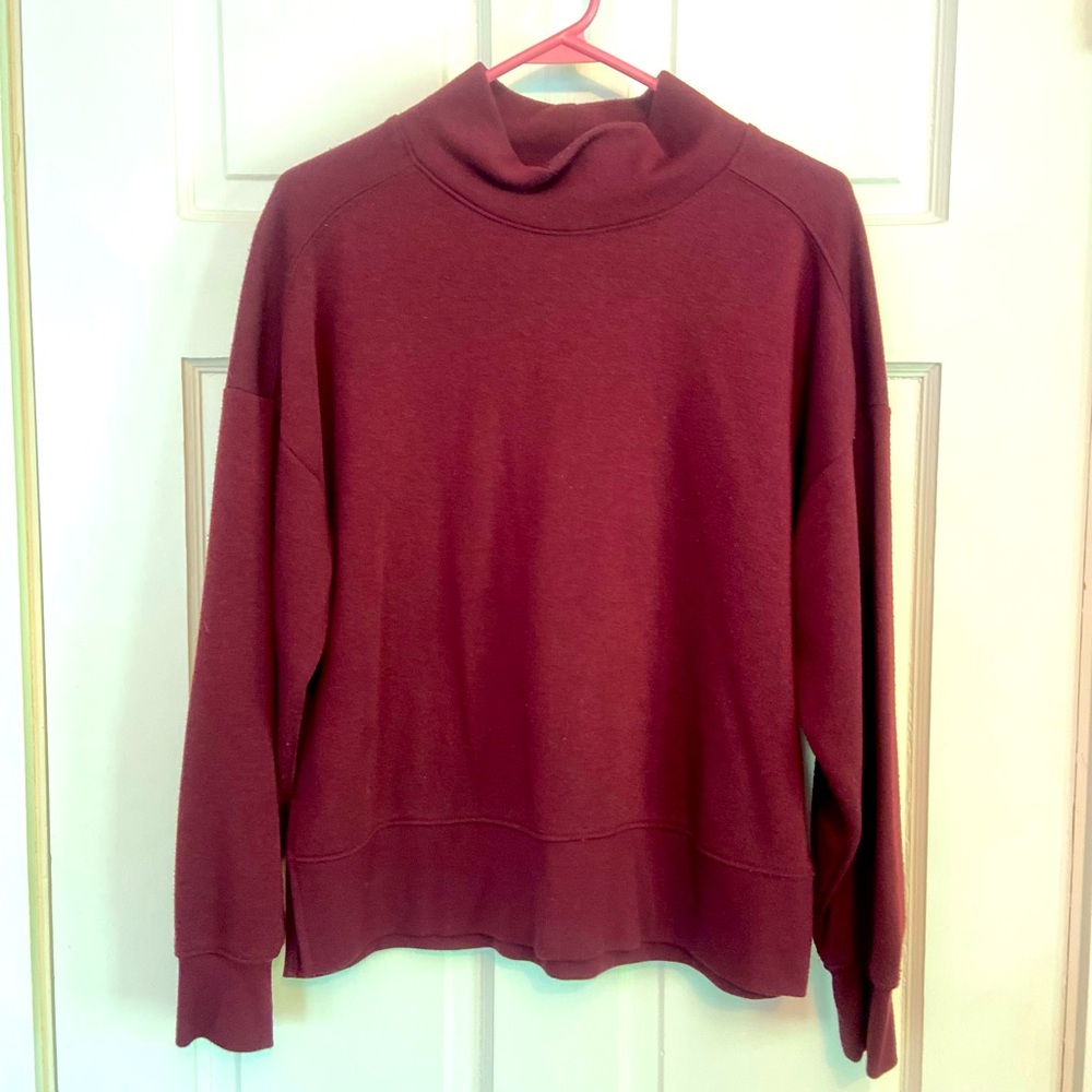 Z. Supply mock turtleneck sweatshirt